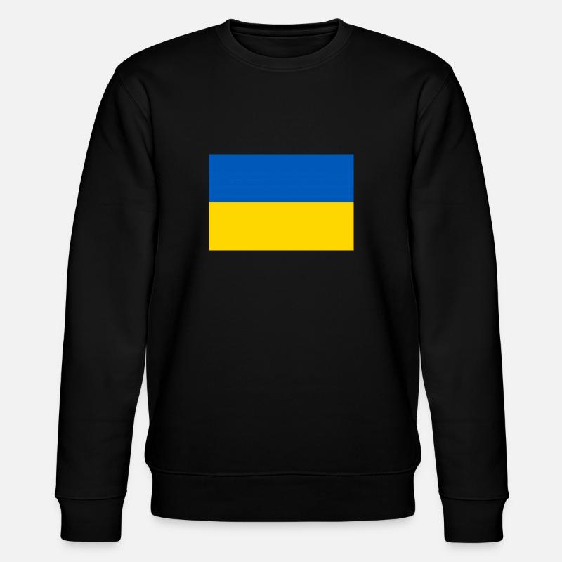 Drapeau de l'Ukraine - Sweat bio CHANGER Stanley/Stella Unisexe - noir