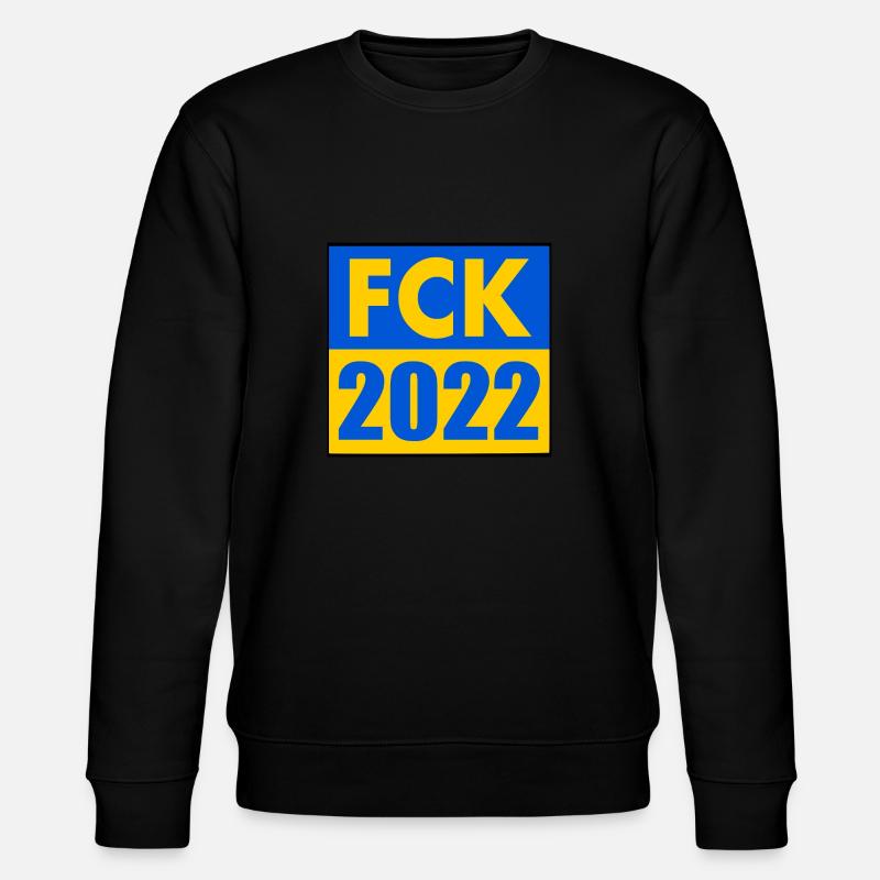 Fck 2022 - Stanley/Stella Unisex Bio-Sweatshirt CHANGER  - Schwarz