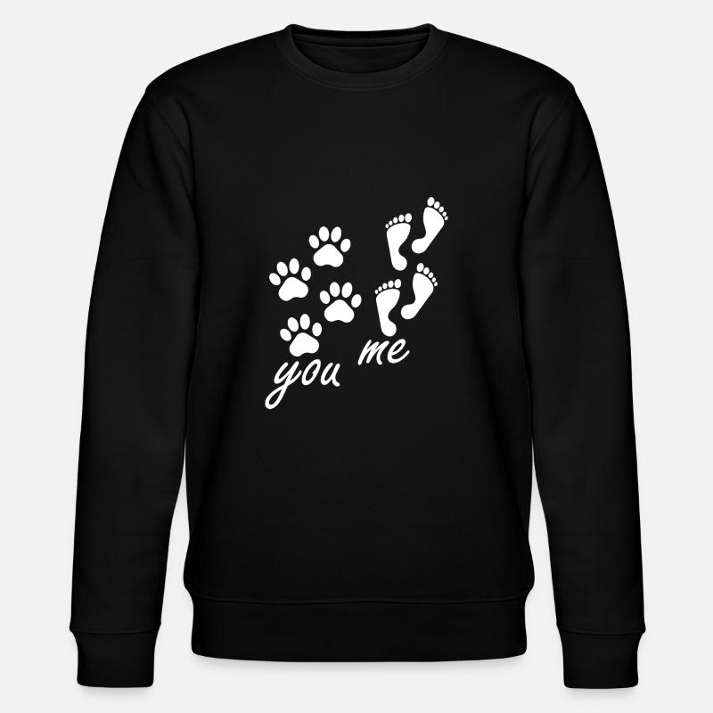 Hund Dog - Stanley/Stella Unisex Bio-Sweatshirt CHANGER  - Schwarz