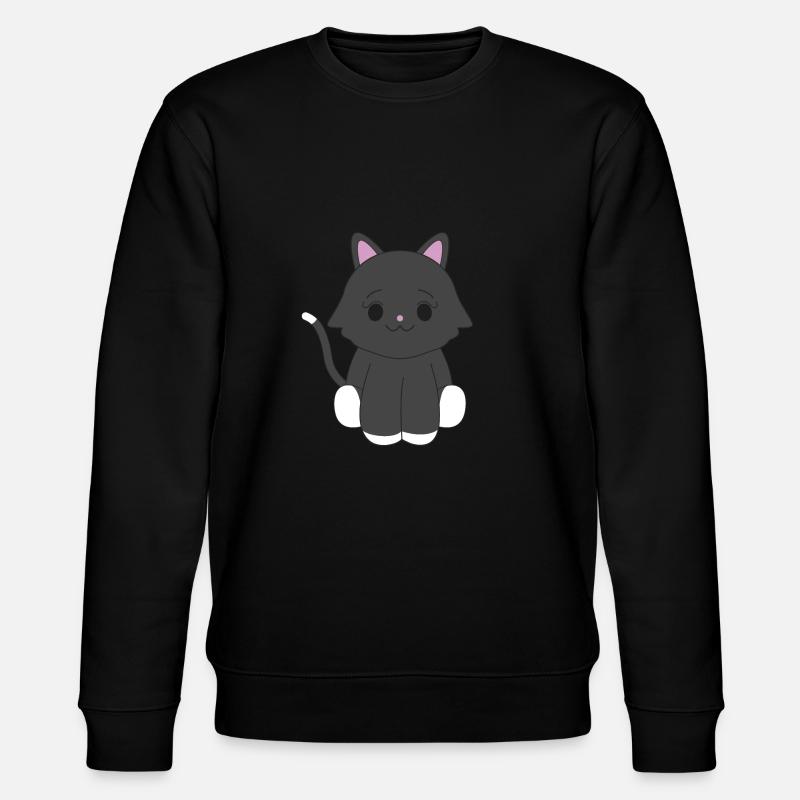 Chat noir - Sweat bio CHANGER Stanley/Stella Unisexe - noir