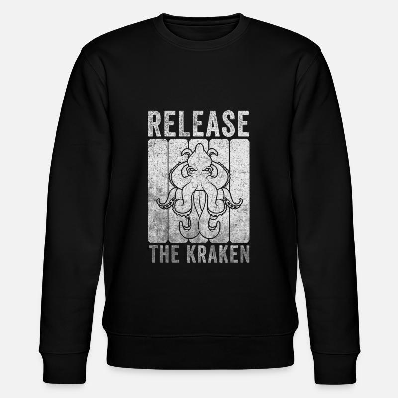 Cthulhu - Stanley/Stella CHANGER Unisex Organic Sweatshirt - black