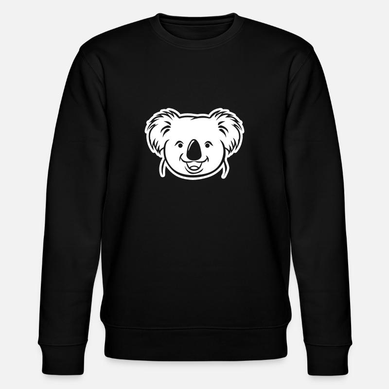 Koala - Stanley/Stella CHANGER Unisex Organic Sweatshirt - black