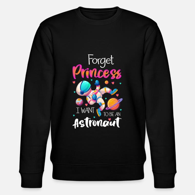 Logo d’astronaute Stars Discovery - Sweat bio CHANGER Stanley/Stella Unisexe - noir
