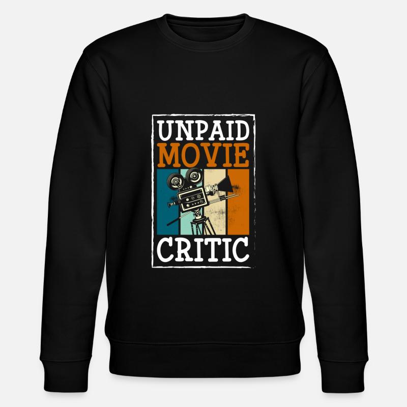 cinéphile acteur flap Hollywood - Sweat bio CHANGER Stanley/Stella Unisexe - noir