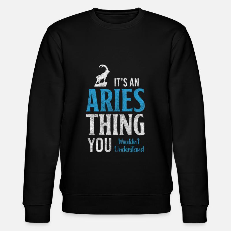 Horoscope Astrologie Superstition Fierté - Sweat bio CHANGER Stanley/Stella Unisexe - noir