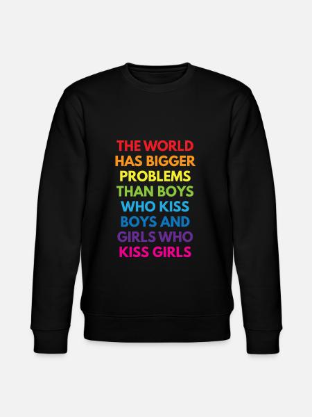 LGBTQ+ - Stanley/Stella CHANGER Unisex Organic Sweatshirt - black