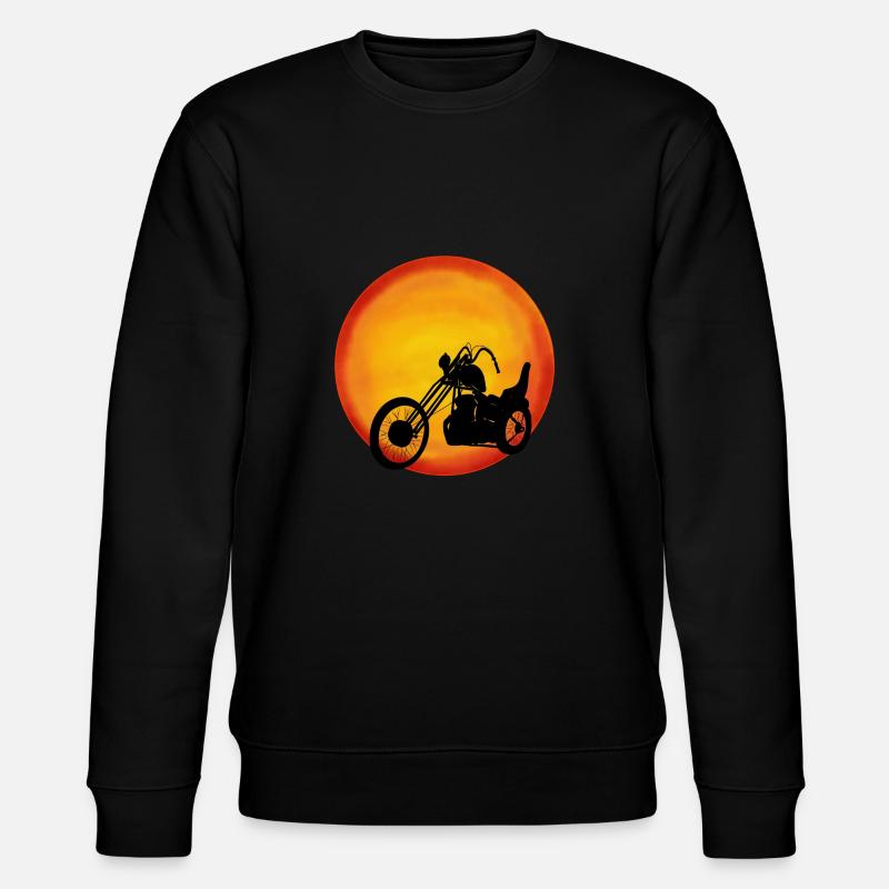 Chopper Sun, Rocker, Biker - Sweat bio CHANGER Stanley/Stella Unisexe - noir