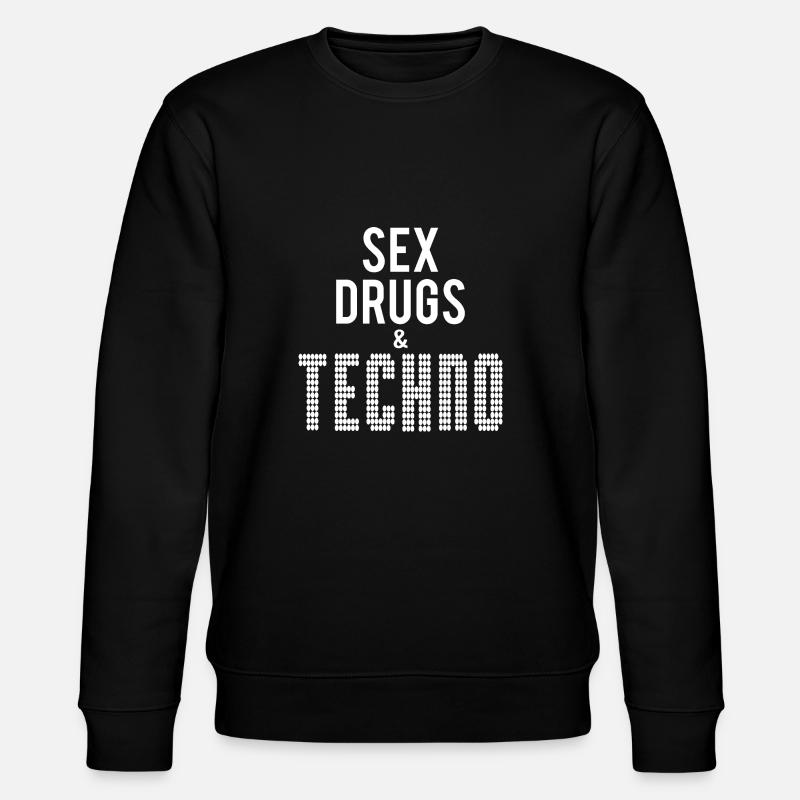 Techno - Stanley/Stella CHANGER Unisex Organic Sweatshirt - black
