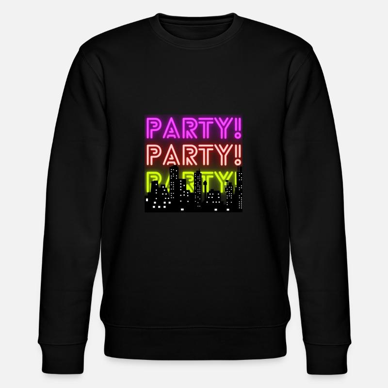Party - Stanley/Stella Unisex Bio-Sweatshirt CHANGER  - Schwarz