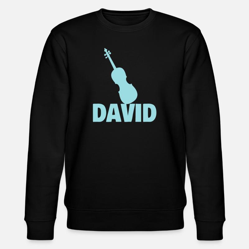 Bratsche David - Stanley/Stella Unisex Bio-Sweatshirt CHANGER  - Schwarz