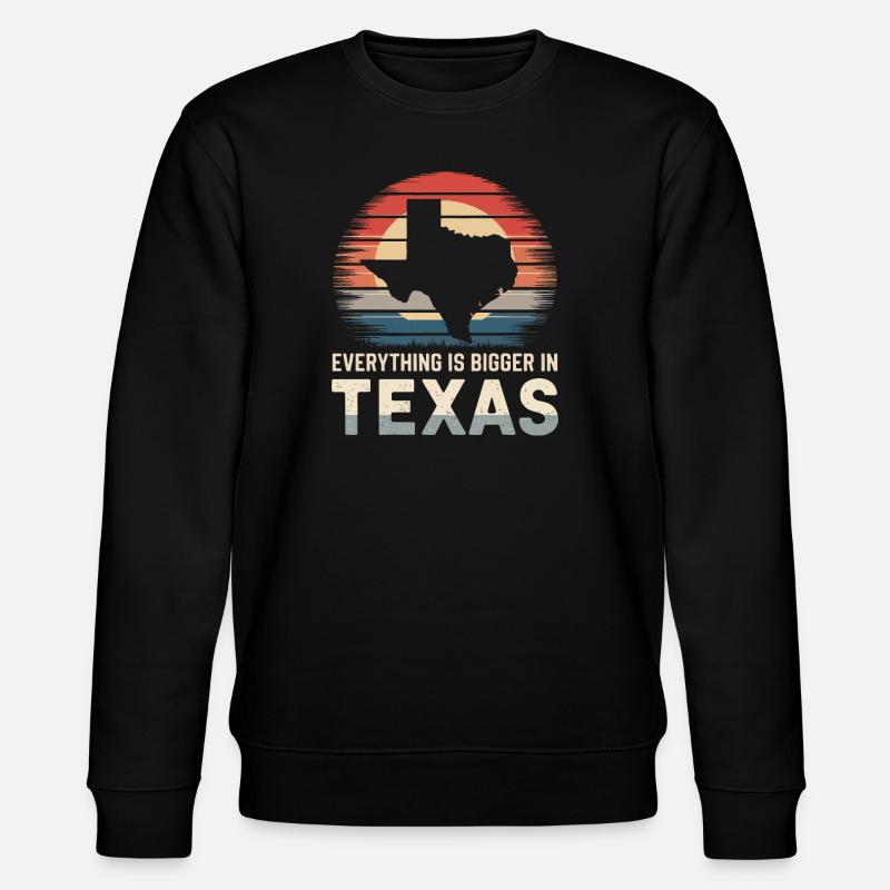 État du Texas Texans Texas - Sweat bio CHANGER Stanley/Stella Unisexe - noir