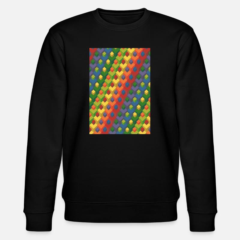 Grand gradient - Sweat bio CHANGER Stanley/Stella Unisexe - noir