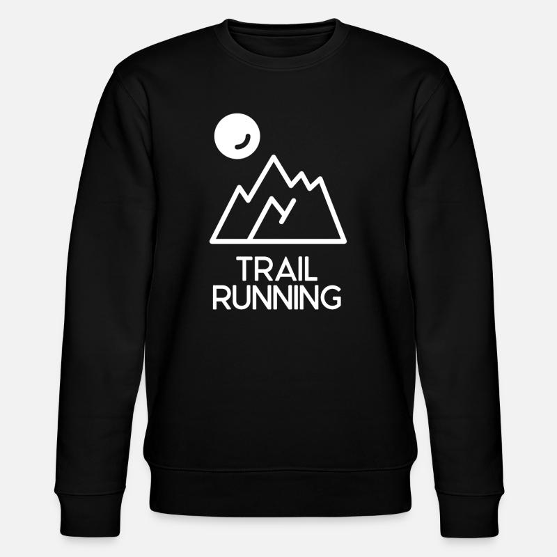Trailrunning - Stanley/Stella Unisex Bio-Sweatshirt CHANGER  - Schwarz