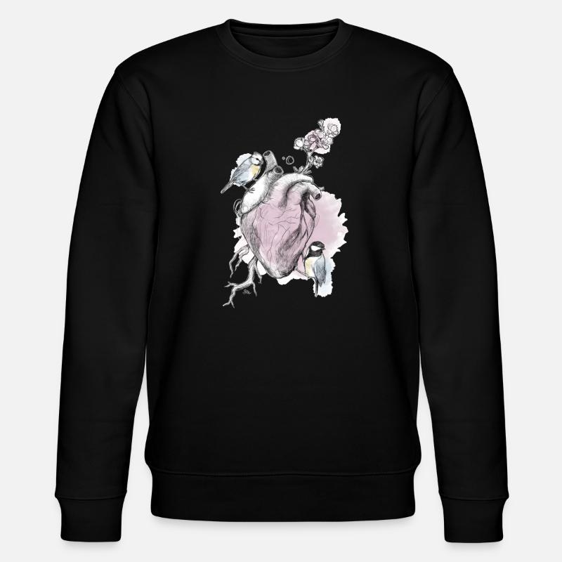 et cœur - Sweat bio CHANGER Stanley/Stella Unisexe - noir
