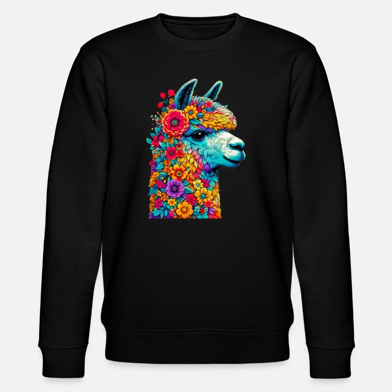 Alpaca - Stanley/Stella CHANGER Unisex Organic Sweatshirt - black