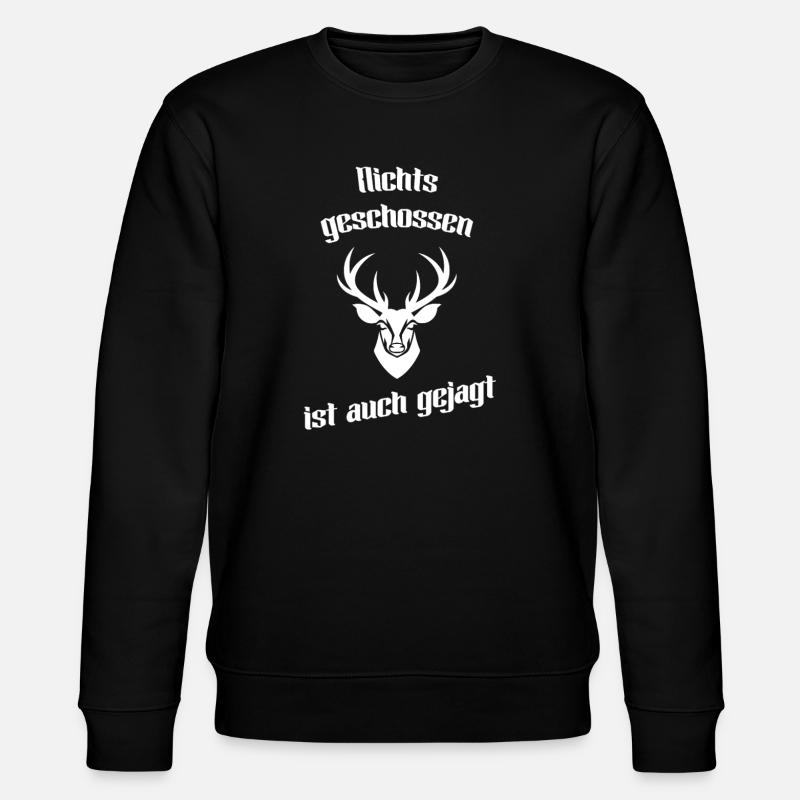 Nothing shot est aussi chassé - Sweat bio CHANGER Stanley/Stella Unisexe - noir