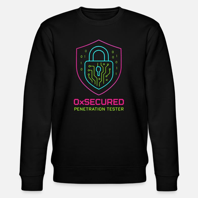 Shield 0xSecure Cyber Penetration Tester - Stanley/Stella CHANGER Unisex Organic Sweatshirt - black