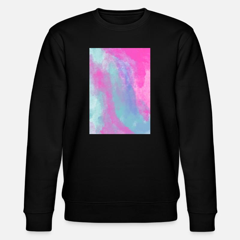 Gradient Spring customizable - Stanley/Stella CHANGER Unisex Organic Sweatshirt - black