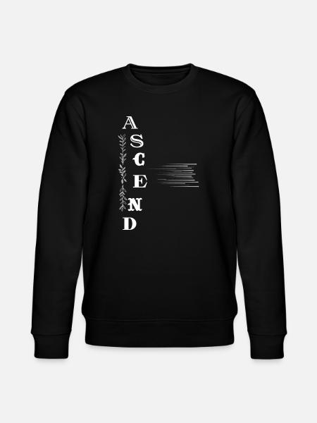 ASCEND – Your Ascension to Consciousness - Stanley/Stella CHANGER Unisex Organic Sweatshirt - black