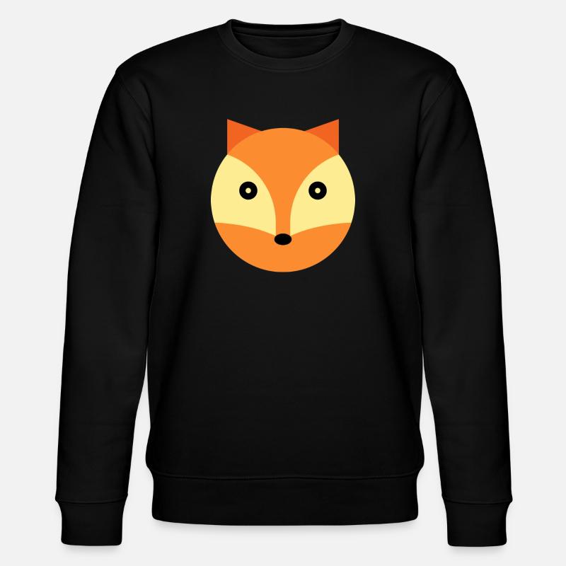 Fuchs - Stanley/Stella Unisex Bio-Sweatshirt CHANGER  - Schwarz