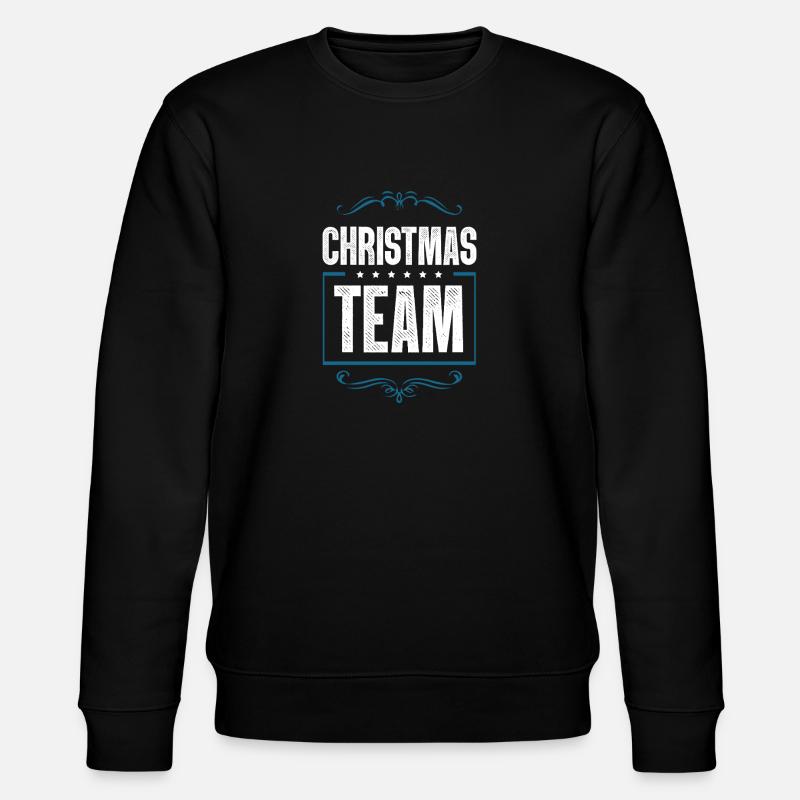 Équipage de Noël - Sweat bio CHANGER Stanley/Stella Unisexe - noir