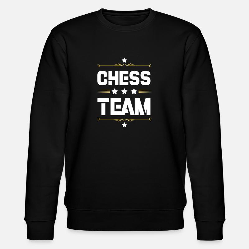 Chess Team - Stanley/Stella CHANGER Unisex Organic Sweatshirt - black