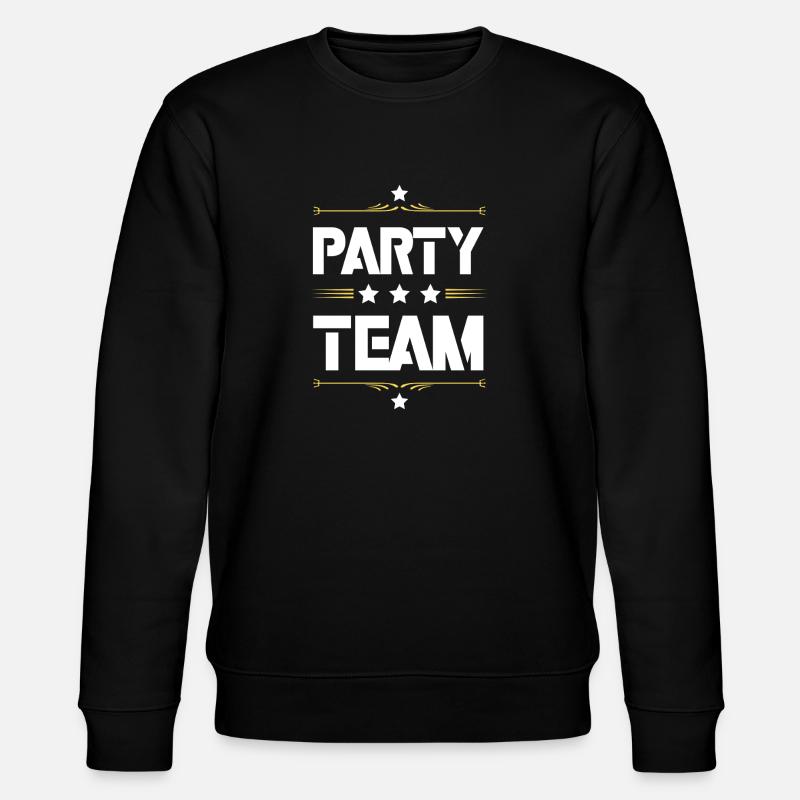 Équipe du parti - Sweat bio CHANGER Stanley/Stella Unisexe - noir