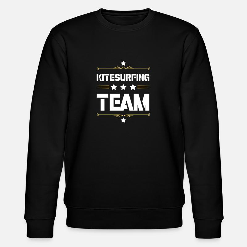 Kitesurfing Team - Stanley/Stella CHANGER Unisex Organic Sweatshirt - black
