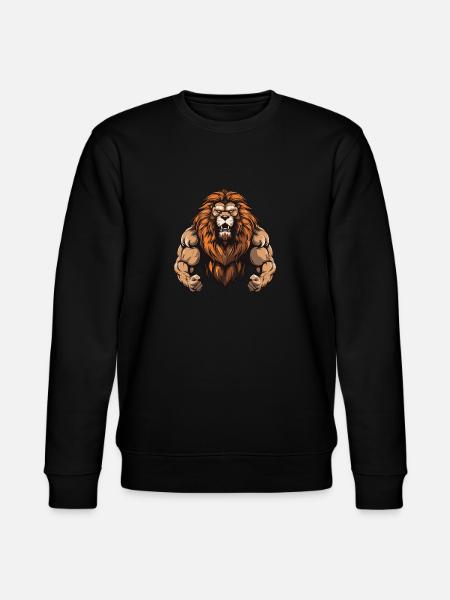 Leo Muscles - Stanley/Stella CHANGER Unisex Organic Sweatshirt - black
