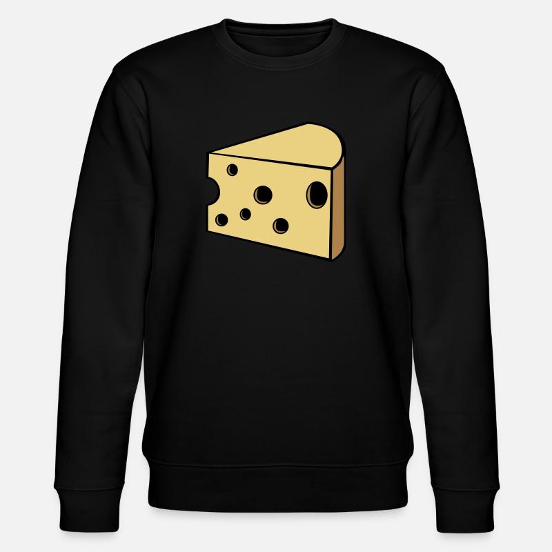 Käse - Stanley/Stella Unisex Bio-Sweatshirt CHANGER  - Schwarz