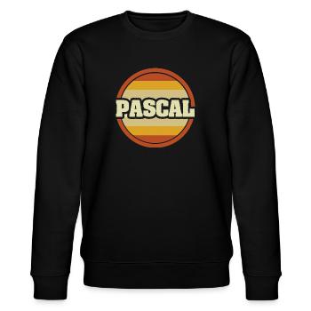Pascal - Sweat bio CHANGER Stanley/Stella Unisexe - noir - Devant - Nik (191cm) & Marisol (170cm)