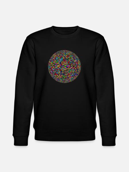 Diskokugel - Stanley/Stella Unisex Bio-Sweatshirt CHANGER - Schwarz