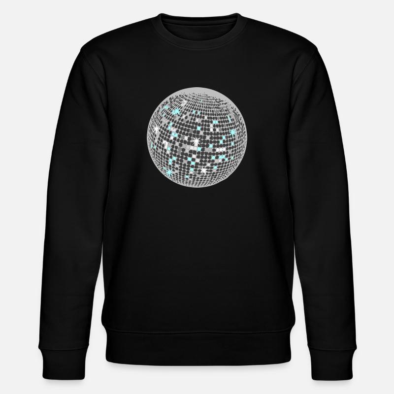 Disco ball - Stanley/Stella CHANGER Unisex Organic Sweatshirt - black