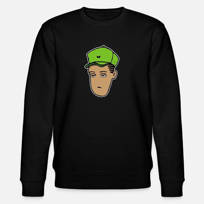 Tête de hip-hop (AVC) - Sweat bio CHANGER Stanley/Stella Unisexe - noir