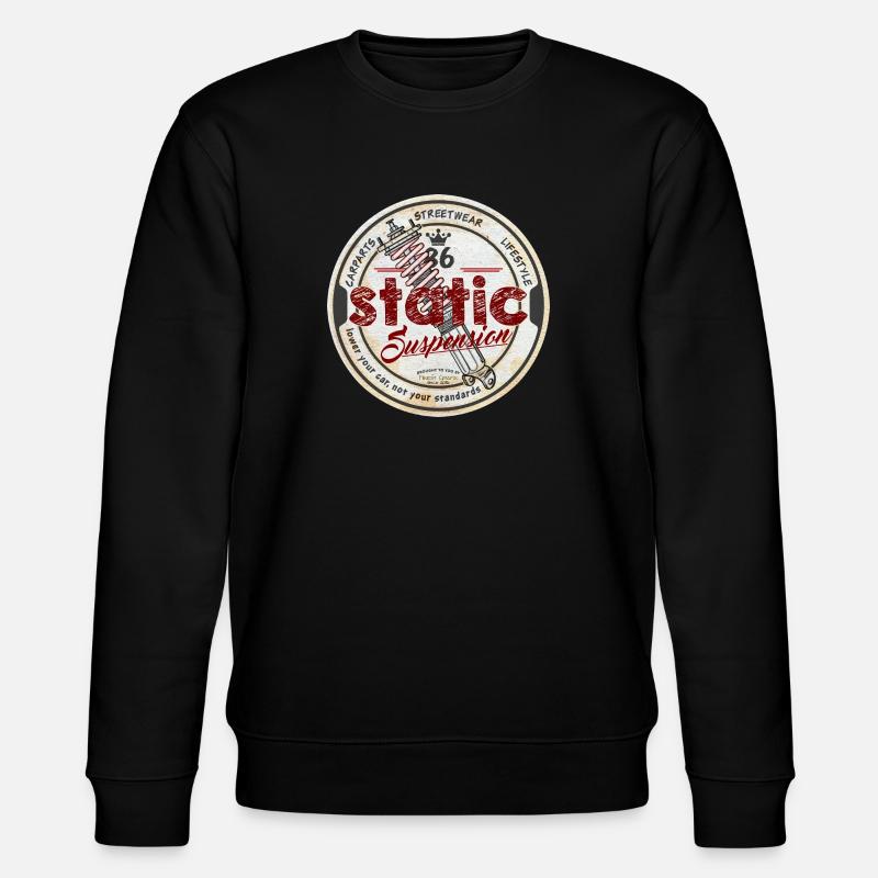 Static suspension - Stanley/Stella CHANGER Unisex Organic Sweatshirt - black