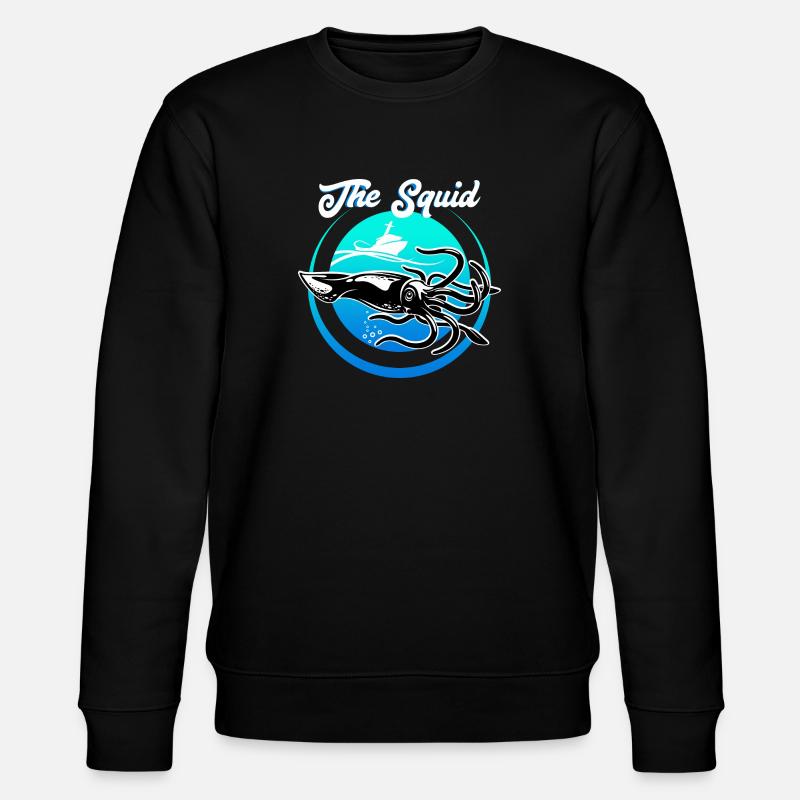 Squid - Stanley/Stella CHANGER Unisex Organic Sweatshirt - black