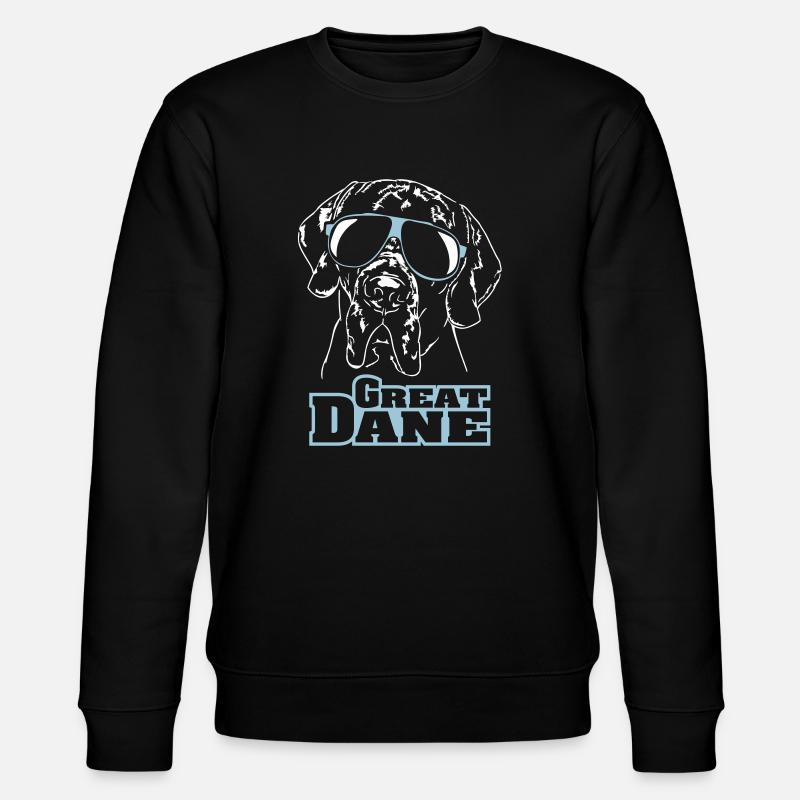 GREAT DANE cool - Stanley/Stella CHANGER Unisex Organic Sweatshirt - black