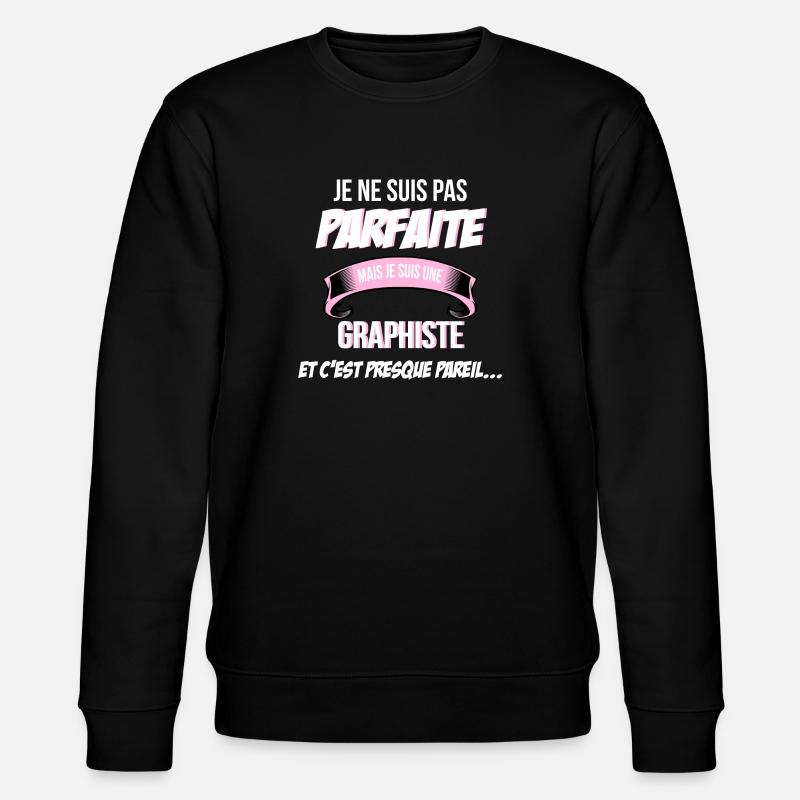 Graphiste cadeau humour - Sweat bio CHANGER Stanley/Stella Unisexe - noir
