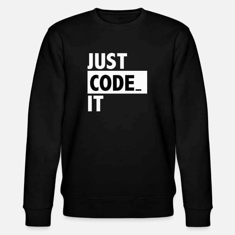 just code it - Sweat bio CHANGER Stanley/Stella Unisexe - noir