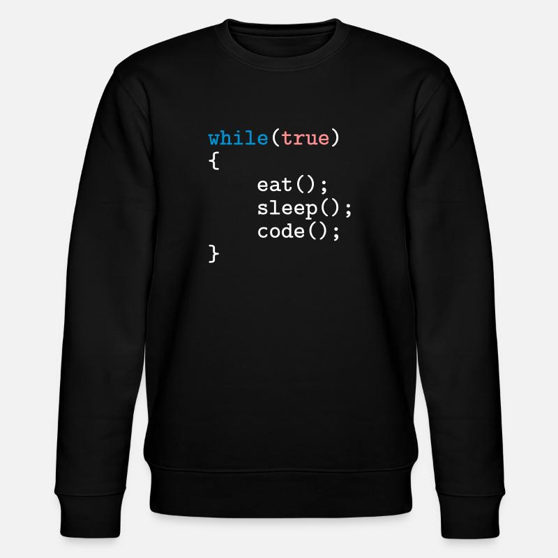 Programmierer, Software, Informatik, Developer - Stanley/Stella Unisex Bio-Sweatshirt CHANGER  - Schwarz