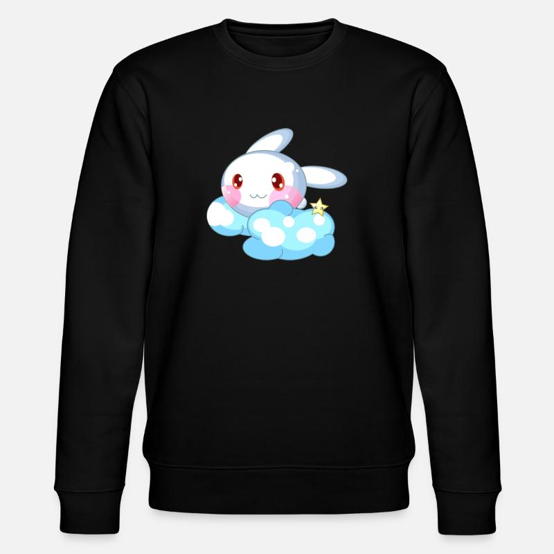 Lapin doux enfants - Sweat bio CHANGER Stanley/Stella Unisexe - noir