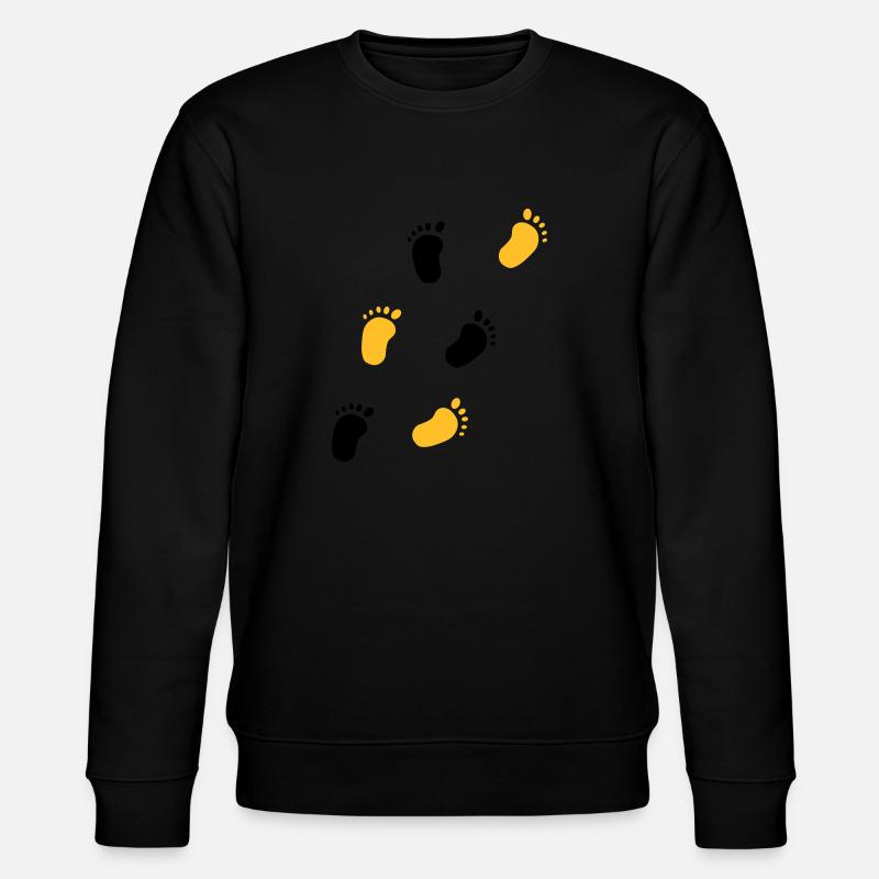 Baby pieds - Sweat bio CHANGER Stanley/Stella Unisexe - noir