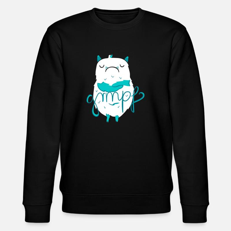 Mr. Grmpf - Stanley/Stella CHANGER Unisex Organic Sweatshirt - black