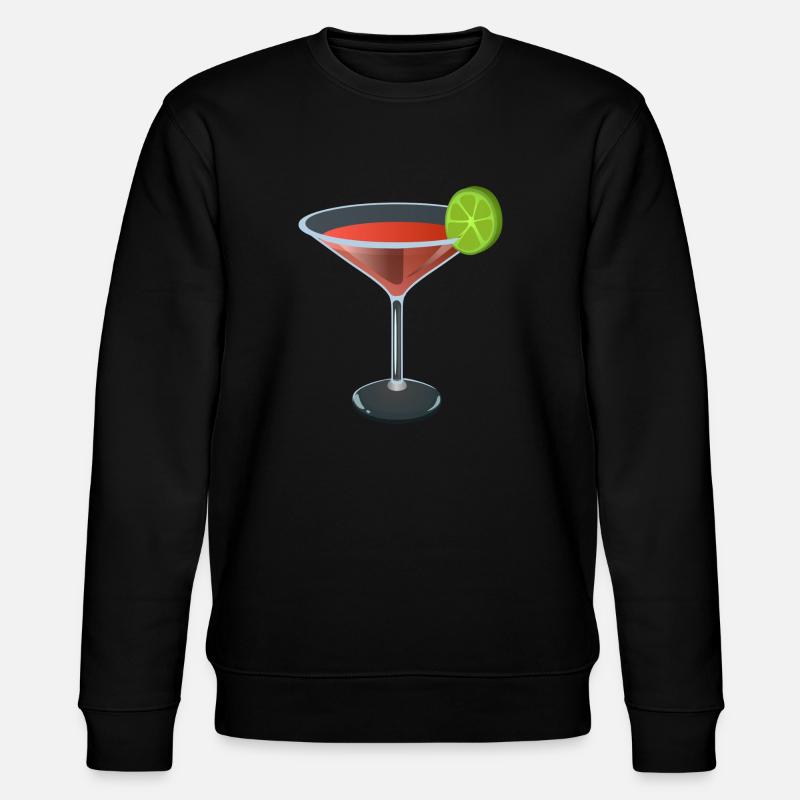 Cocktail - Stanley/Stella Unisex Bio-Sweatshirt CHANGER  - Schwarz