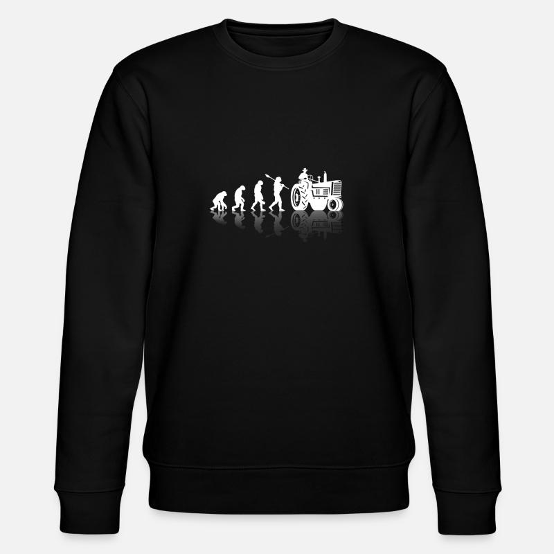 Chemise Tracteur · Agriculture · Evolution - Sweat bio CHANGER Stanley/Stella Unisexe - noir