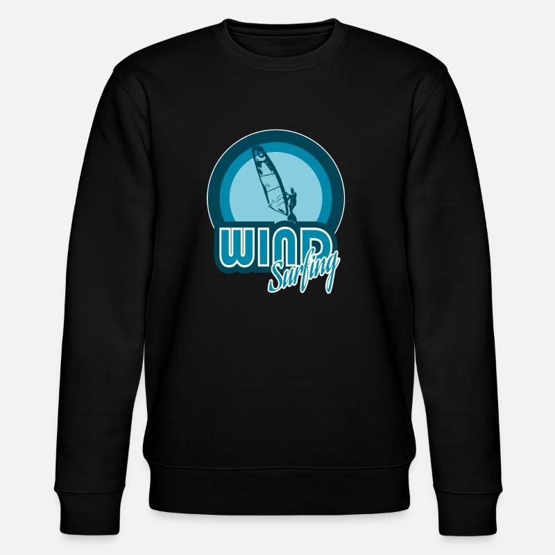 Windsurfer - Sweat bio CHANGER Stanley/Stella Unisexe - noir