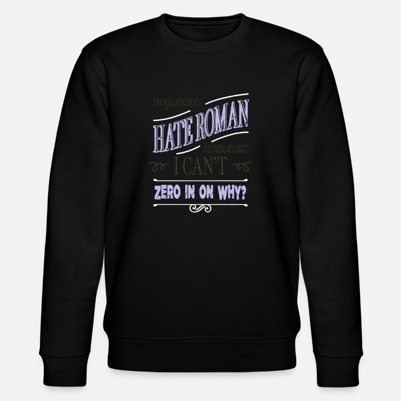 pc fullstack developer - Stanley/Stella CHANGER Unisex Organic Sweatshirt - black