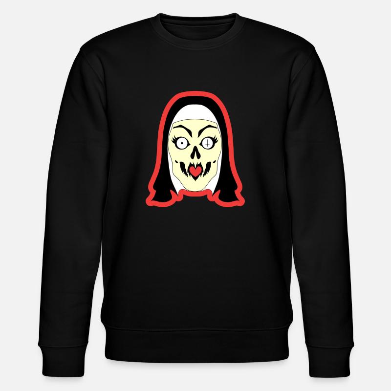 Böse gute Schwester - Stanley/Stella Unisex Bio-Sweatshirt CHANGER  - Schwarz