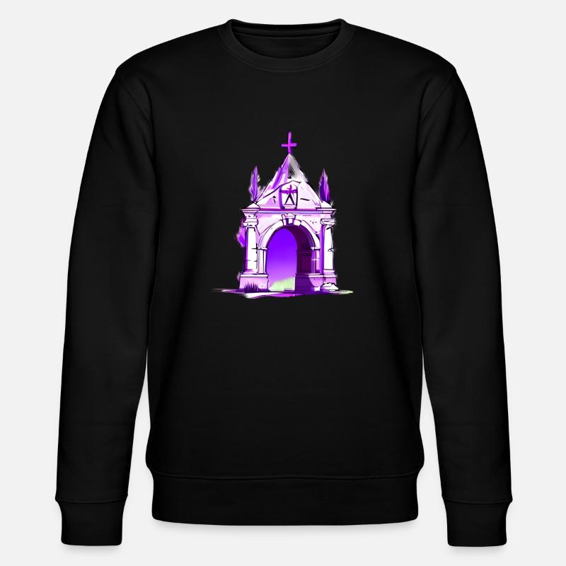 Mausoleum - Stanley/Stella Unisex Bio-Sweatshirt CHANGER  - Schwarz