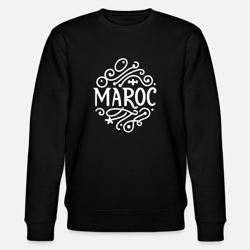 Maroc - Sweat bio CHANGER Stanley/Stella Unisexe - noir
